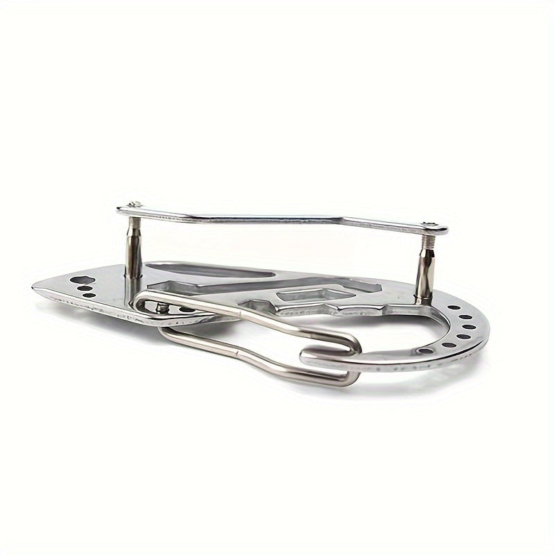 Stainless Steel Mini Tool Keychain Screwdriver Wrench