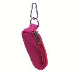 10-Bottle Essential Oil Carrying Case - Portable Keychain Pouch Kit