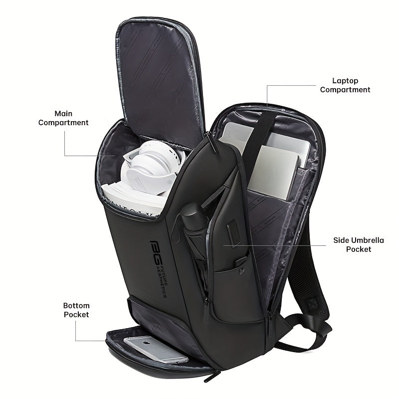 BANGE Laptop Business Backpack with USB Charging Port