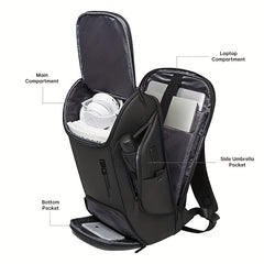 BANGE Laptop Business Backpack with USB Charging Port