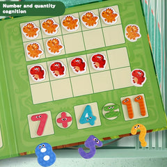 Magnetic Dinosaur Arithmetic Learning Set for Preschool Education