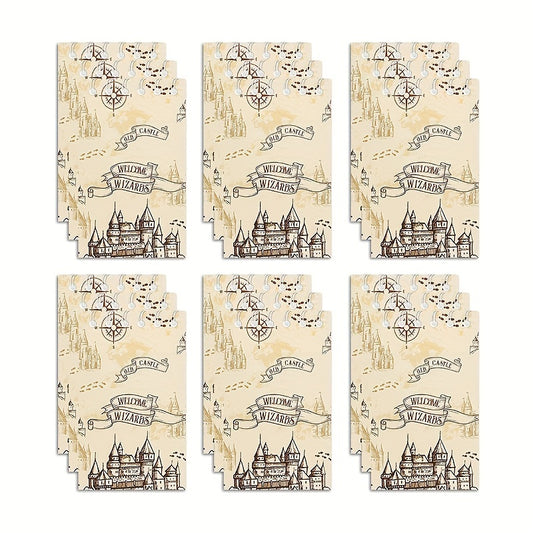 12pcs Wizard School Notebooks for Birthday Party Favors