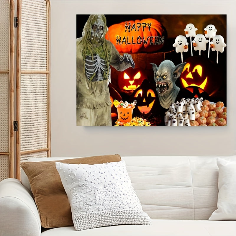 Halloween Canvas Painting Poster Wall Art 30X40cm