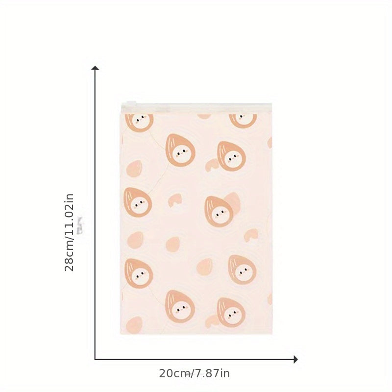 5Pcs Travel Resealed Storage Bag Plastic Compression Luggage Packing Bag