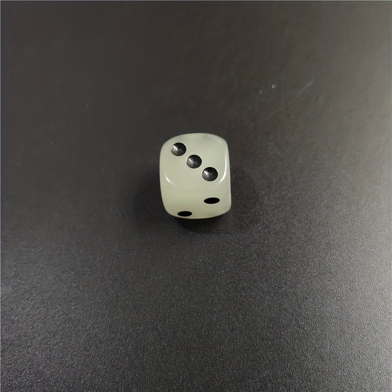 10pcs Luminescent Dice Set 16mm for Nightclub Bar KTV Board Games