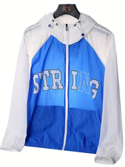 Men's Breathable Sunscreen Windbreaker Jacket