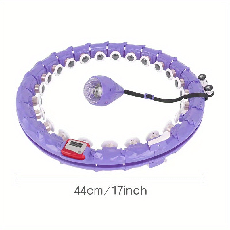 Smart Weighted Fitness Hoop for Waist Abdomen Training