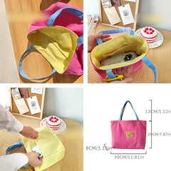 Contrasting Handbag & Bear Lunch Box Mommy Bag