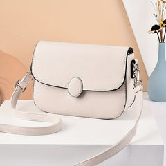 Minimalist Square Flap Shoulder Bag Solid Crossbody Bag