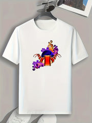 Art Pattern Print Men's Comfy Sports T-Shirt