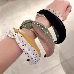 Boho Dotted Knot Hair Band for Women