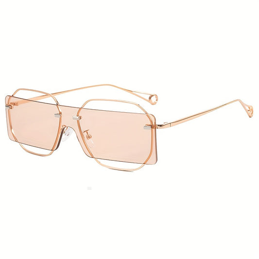 Y2K Candy Hollow Metal Sunglasses UV400