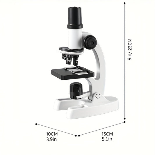 Build-Your-Own Scientific Microscope Kit with Parts List for Learning