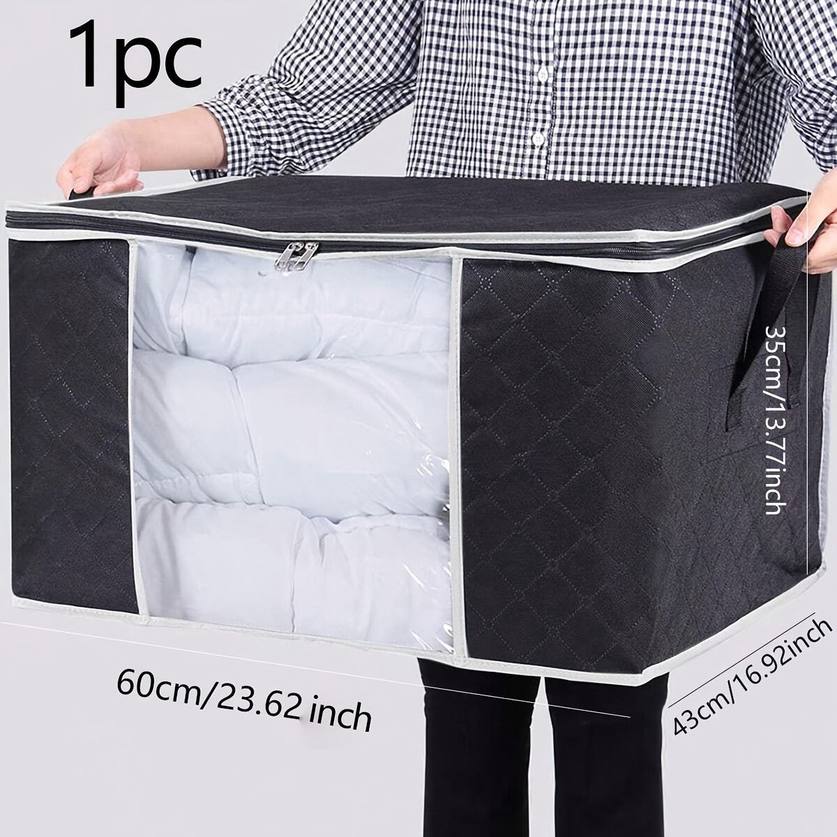 Foldable Closet Organizer Container Sleeping Bag Storage Bag
