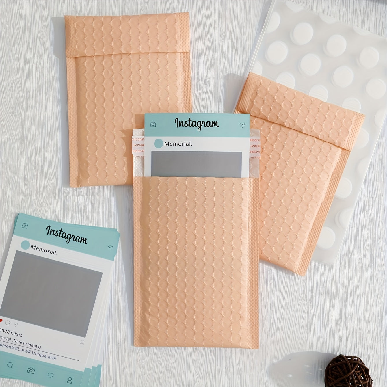 10pcs Bubble Packaging Bag Envelope Self adhesive Waterproof Mail Bag