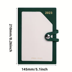 A5 Round Buckle Notebook 180 Sheets Multiple Colors