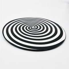 Hypnotic Illusion Disc Toy Spiral Stage Performance Prop