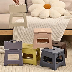 Portable Folding Stool Plastic Small Stool Home & Outdoor Use