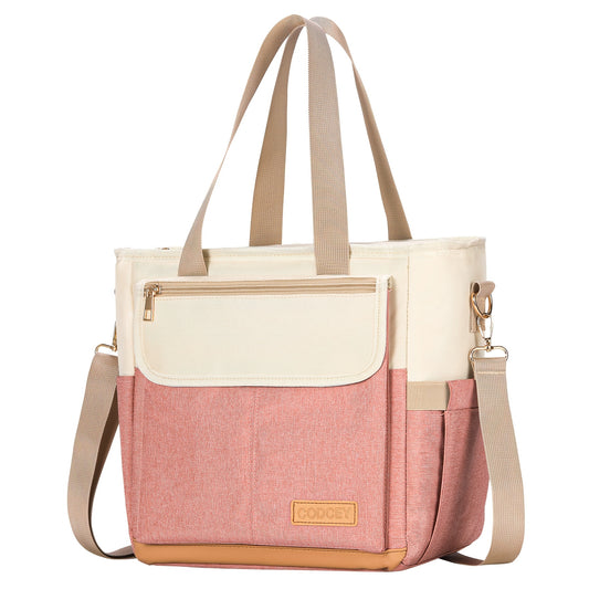 Insulated Picnic Cooler Bag Polyester Tote Ice Pack Outdoor Lunch Bag