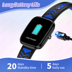 LIGE Smart Watch Full Touch Screen 20 Sports Modes