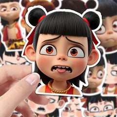 60pcs Anime Sticker Pack Cartoon Expressions DIY Decals