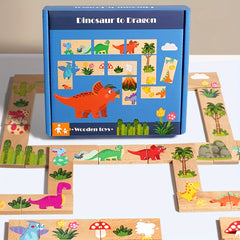Kids' Dinosaur Puzzle Memory & Thinking Game
