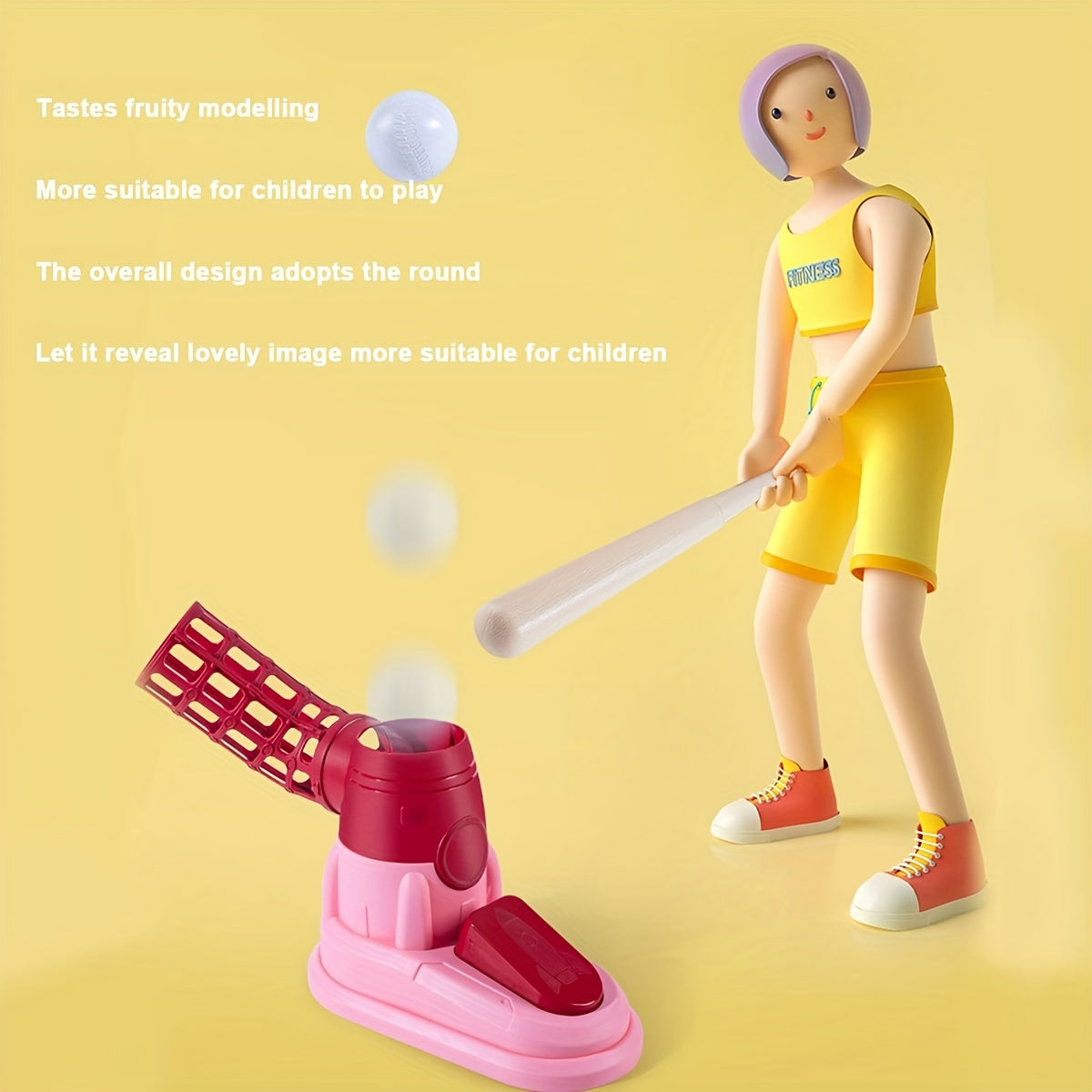 Kids Baseball Training Set - Improve Sports Skills Outdoors