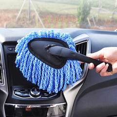 Car Wash Mop Long Handle Telescopic Car Dust Duster Brush