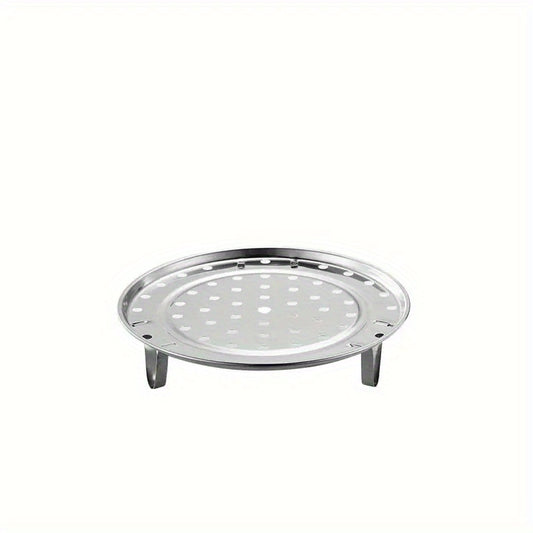 1pc Stainless Steel Steam Tray Thickened Non-Magnetic Steamed Bun Tripod