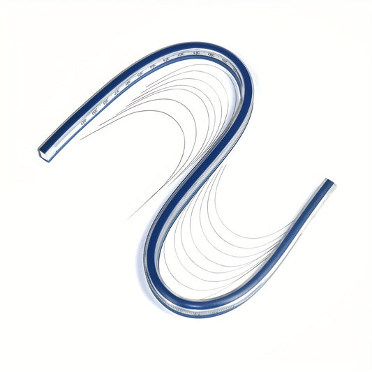 Flexible Curve Ruler for Drawing Sewing Engineering