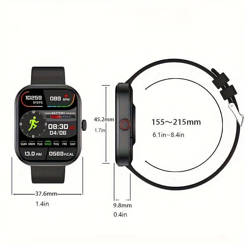 Compact Unisex Smartwatch with Call Function