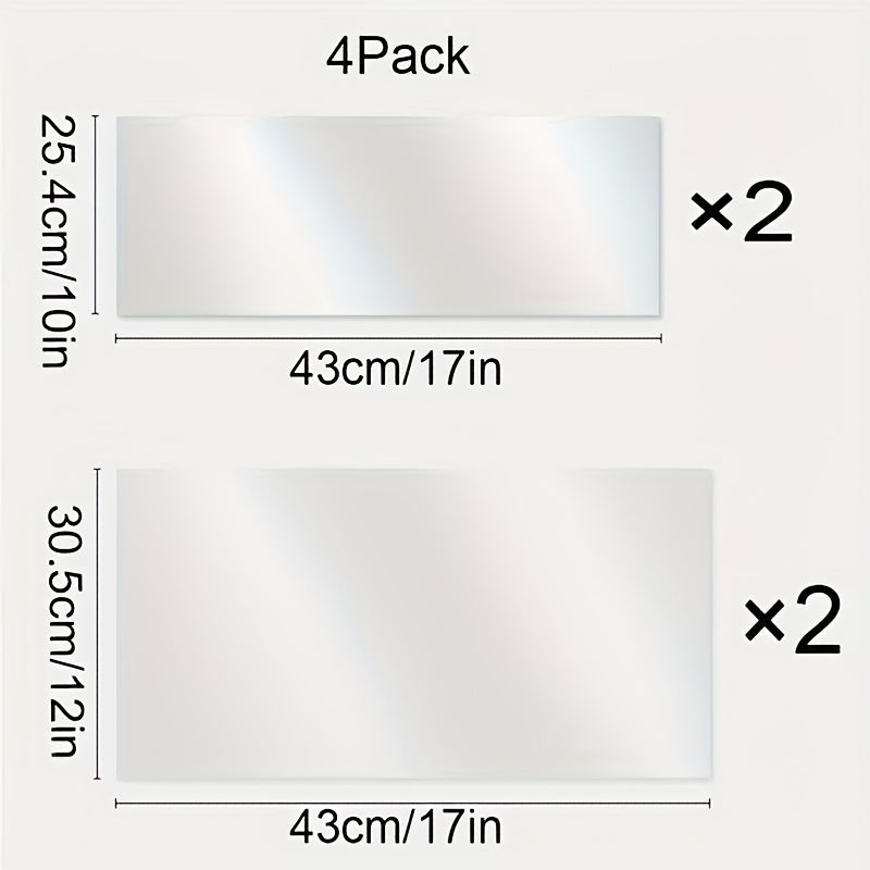 4pc Anti Scratch Sticker Set: Protect Your Sofa from Cat Scratches