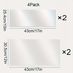 4pc Anti Scratch Sticker Set: Protect Your Sofa from Cat Scratches