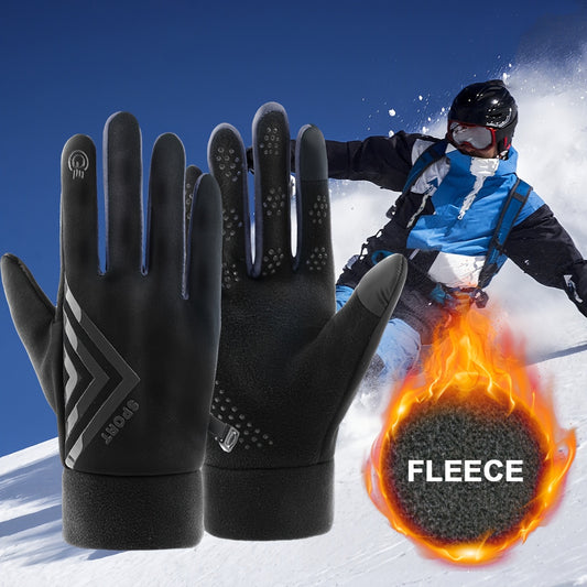 Winter Stay Warm Gloves Windproof Waterproof Touch Screen Gloves