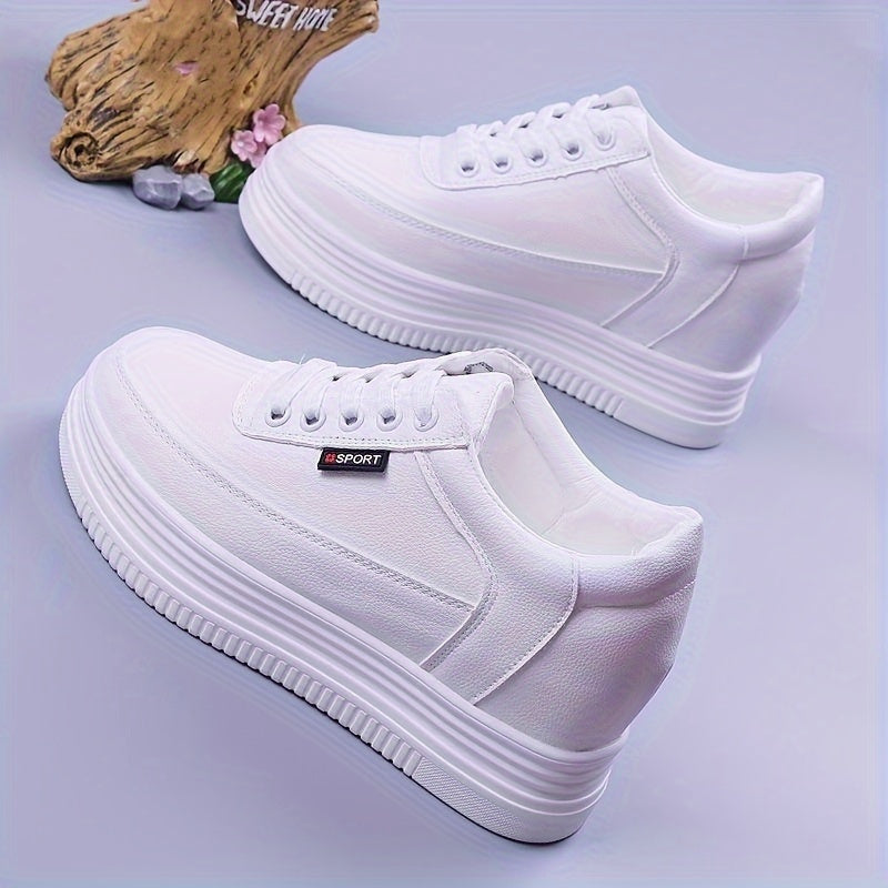 Women's Plush Lined Thermal Furry Chunky Sneakers