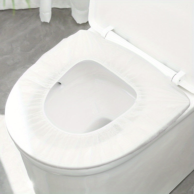 10pcs Disposable Toilet Seat Covers Large Waterproof Potty Covers Germ Protect