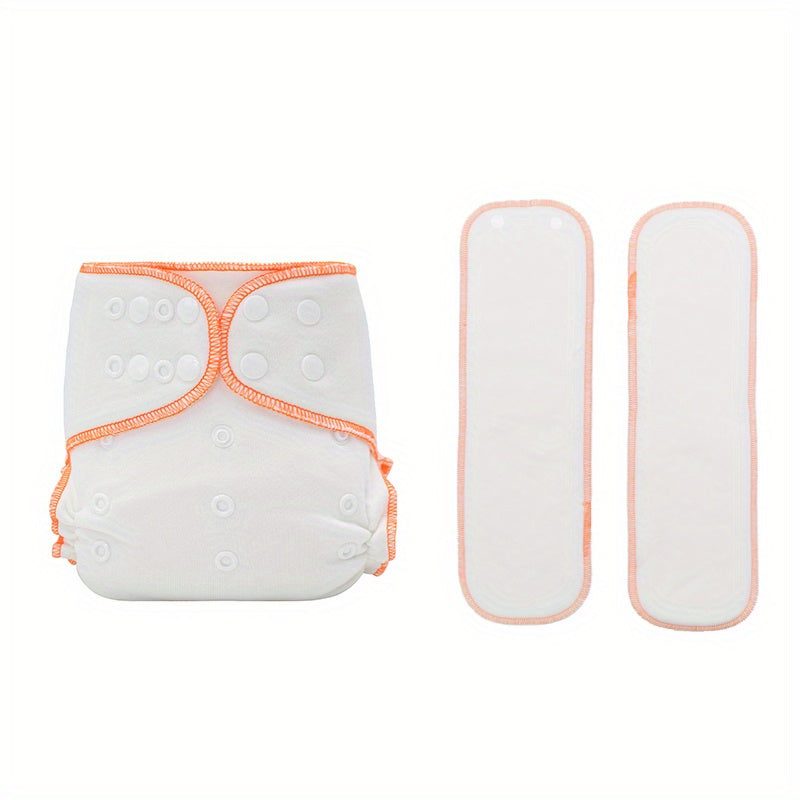 Reusable Bamboo Cotton Cloth Diaper for Baby Boys and Girls