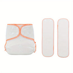 Reusable Bamboo Cotton Cloth Diaper for Baby Boys and Girls