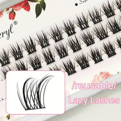Volume Fans Comic Eyes False Eyelashes