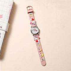 Cartoon Unicorn Silicone Watch Decorative Accessories Gift For Girls
