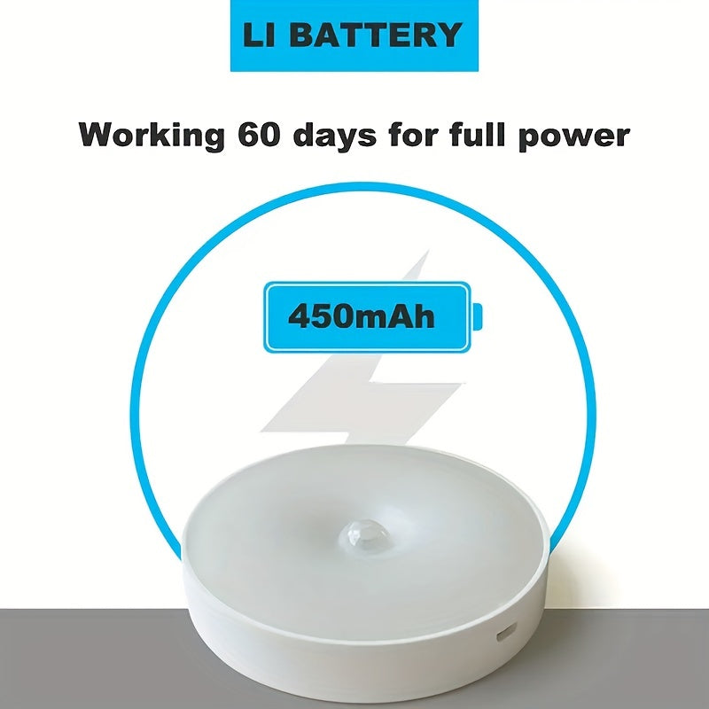 Induction Night Light Charging Magnetic Wardrobe Light