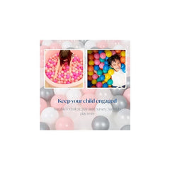 DIVCHI Soft Pit Balls for Kids Small Colourful Crush Proof Pack
