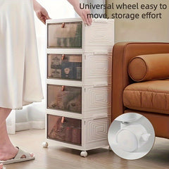 Plastic Storage Bins With Double Doors