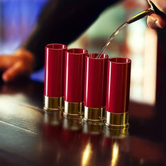 4pcs Bullet Wine Glass Shot Glasses Camping Picnic