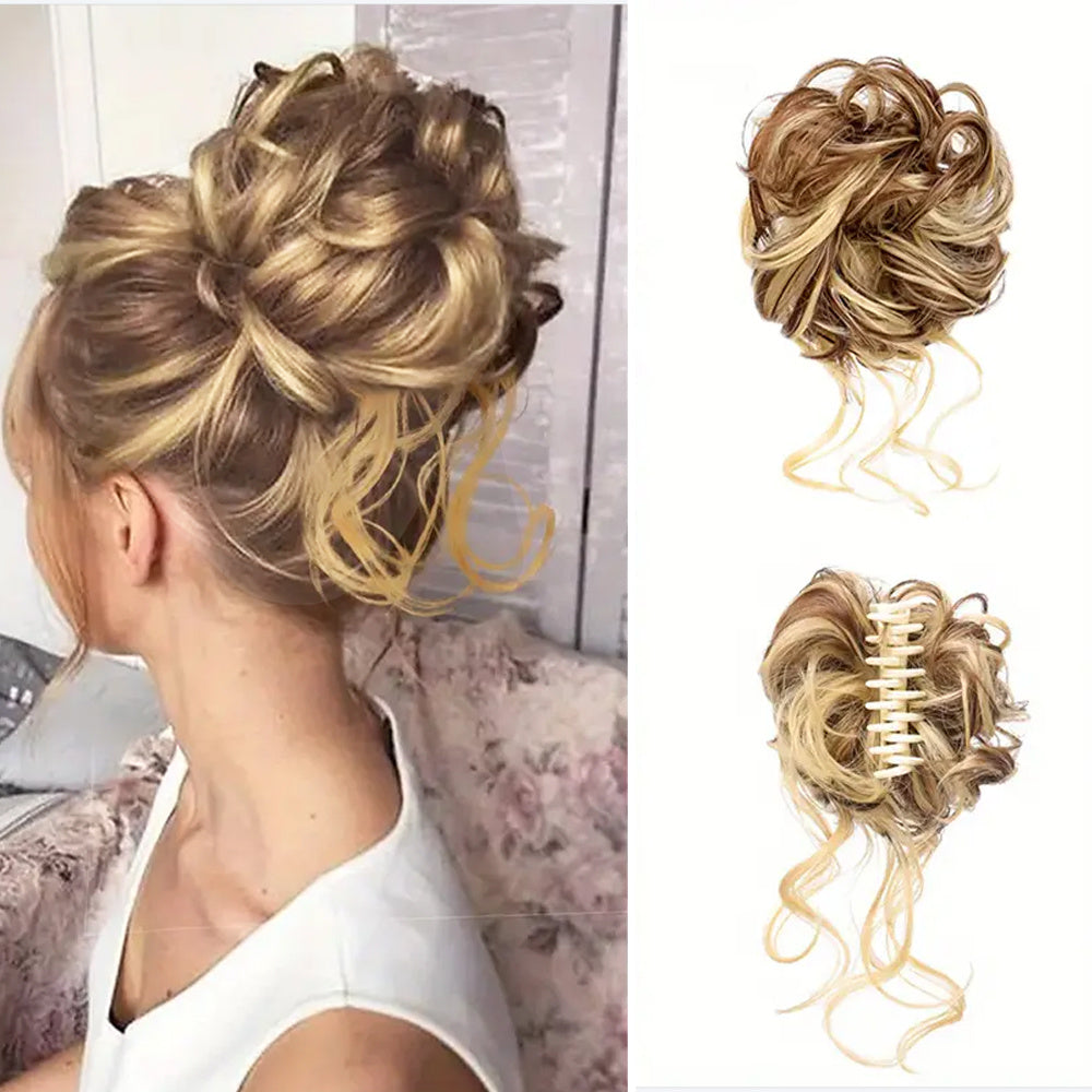 Curly Wavy Synthetic Hair Scrunchies Extensions For Women