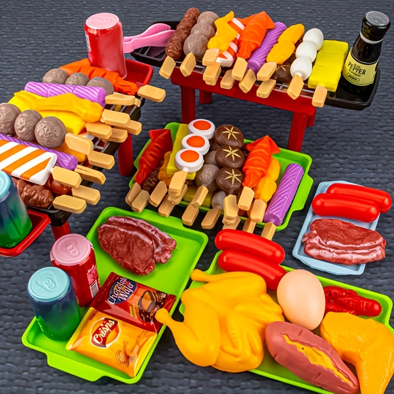 Simulation Skewer Family Set Mini Skewer Kitchenware Interactive Toys