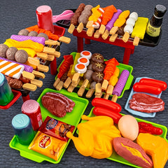 Simulation Skewer Family Set Mini Skewer Kitchenware Interactive Toys