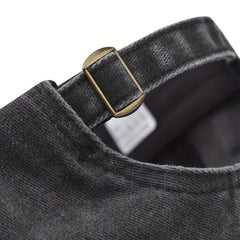 Embroidered Washed Baseball Cap Vintage Skateboard Cap Sun Hat