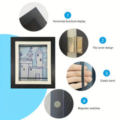 A4 Magnetic Art Frame for Posters and Photos
