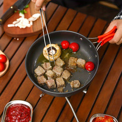 3-in-1 Aluminum Camping Pot Set for Outdoor Picnic